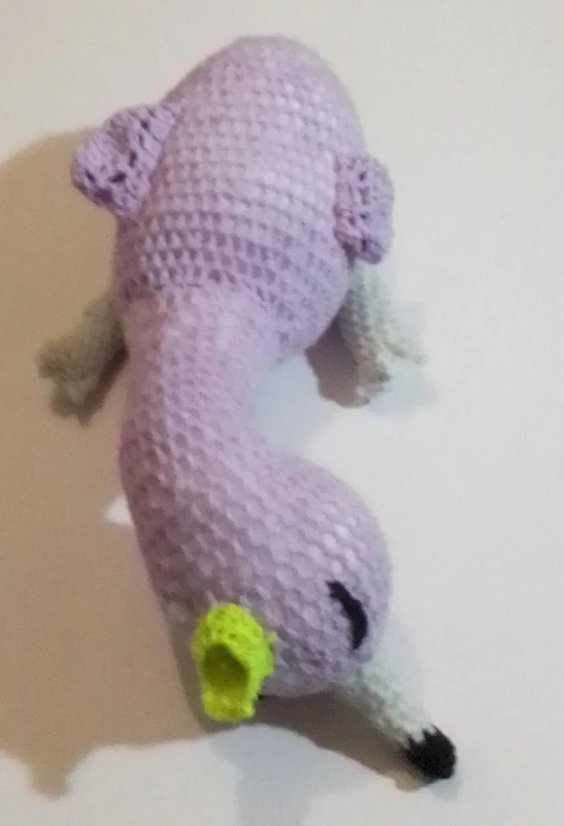 Handmade piece from the Knittedcuties workshop